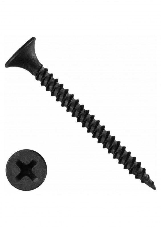 Саморезы по металлу черные 3,5х16 (кг)