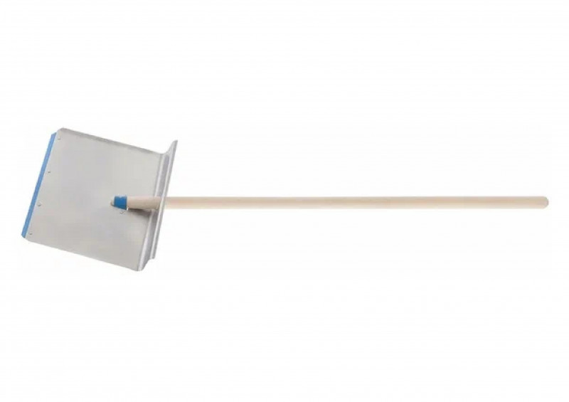 Лопата тротуарная алюминиевая 400х400х1,5мм СИБИРТЕХ