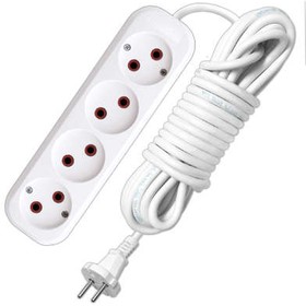 Удлинитель бытовой ПВС 2х0,75 IP20 У6-766М 4х5м б/з 10А UNIVersal