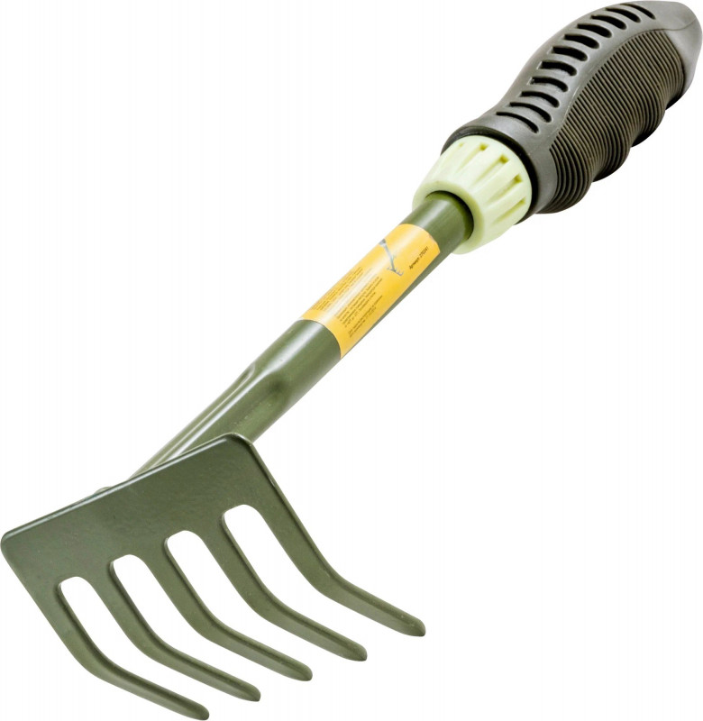 Рыхлитель 5-ти зубый пласт ручка сталь зеленая