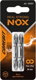 Набор бит Рz2xРz2-50 2шт/карта COREBIT NOX/50 336002
