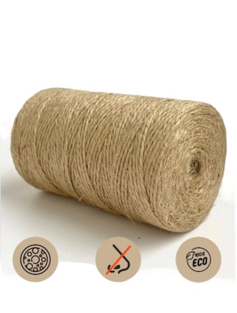 Шпагат джутовый цилиндр 200м