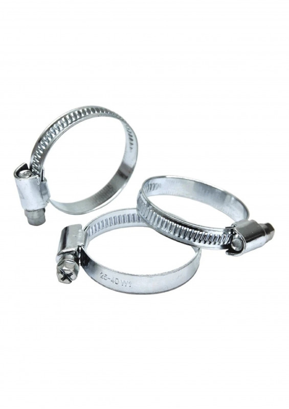 Хомут червячный 10-16мм цинк