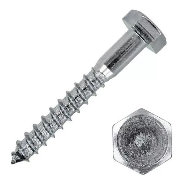 Шуруп-болт Глухарь по дереву DIN 571 8х200