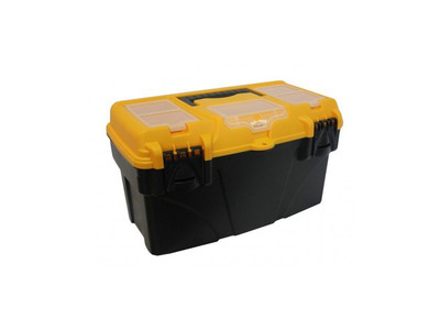 Ящик для инструментов 18" черный с желтым ТИТАН