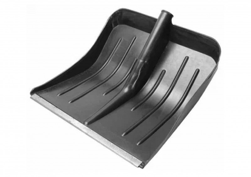 Лопата снеговая оцинкованная планка 410х400мм ФИНСКАЯ