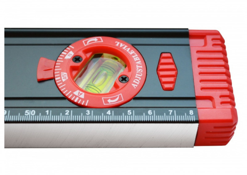 Уровень строительный усил.магнитный с поворот.глазком 300мм Монтажник