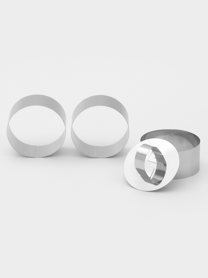 Набор форм для моделирования Кольцо 8х4см 3 шт