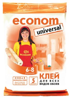 Клей для обоев Универсальный 200г ECONOM