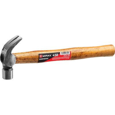 Молоток-гвоздодер столярный 450г ЗУБР