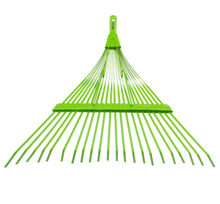 Грабли веерные пружинная сталь, 22 зуба без черенка // PALISAD