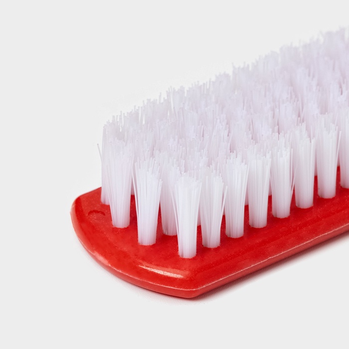 Щетка для овощей и фруктов с ручкой, 17х3,3х2см, цвет микс