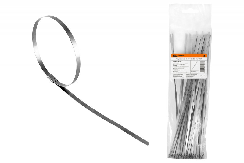 Хомут-стяжка стальной ХС (304) 4,6х300