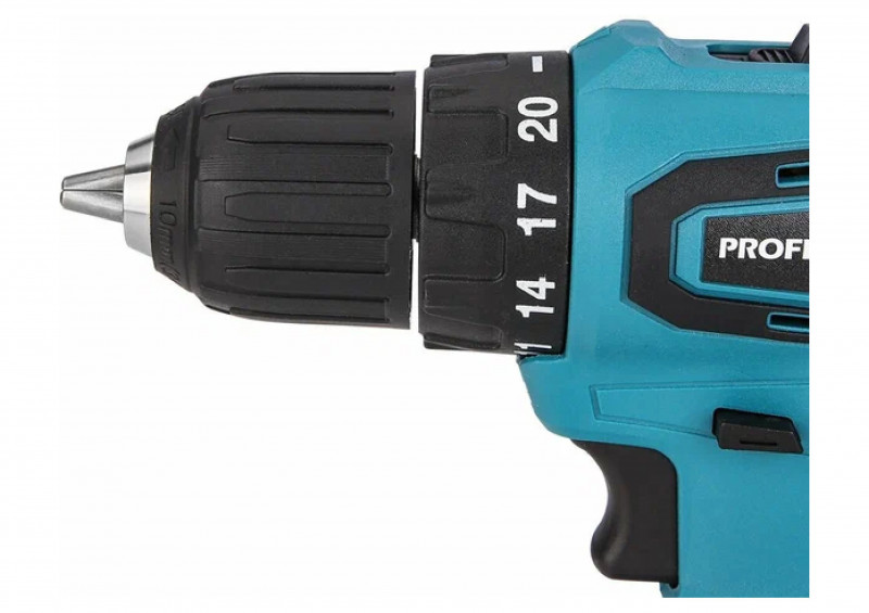 Дрель акк. 18В MKBL-18Т Бесщеточный (45Нм/2,0Ач/2акк./Li-ion/кейс) PROFIPOWER