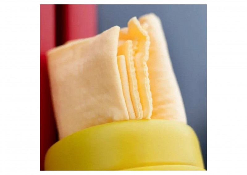 Салфетка в тубе замшевая искусственная СН-4332А 43х32см