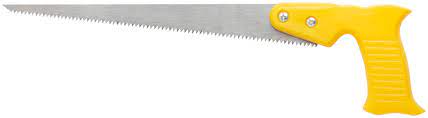 Ножовка по дереву выкружная, пластиковая ручка 300мм