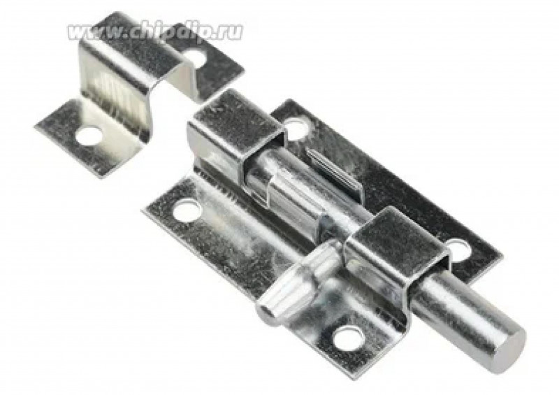 Задвижка дверная ШП-40 цинк