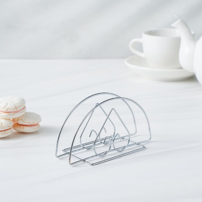 Салфетница Сердце 13х7х6см