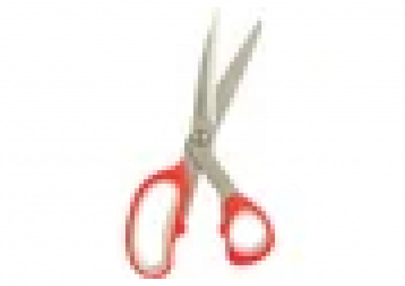 Ножницы хозяйственные изогнутые двухкомпонентные ручки 200мм ЗУБР