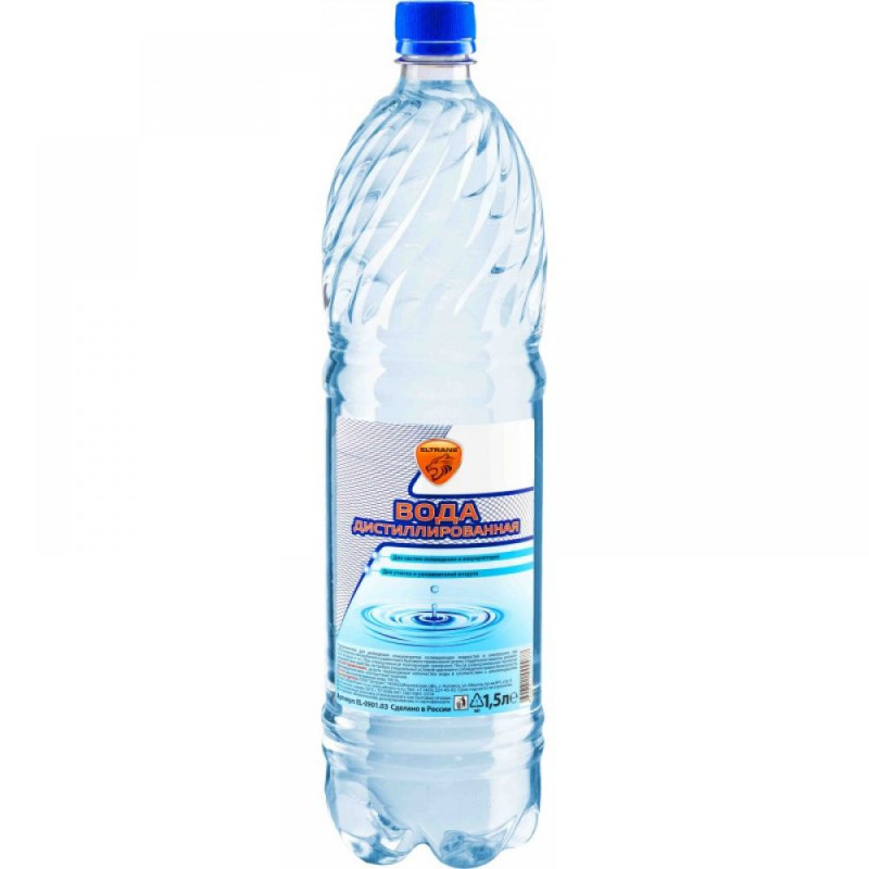 Вода дистиллированная 1,5л
