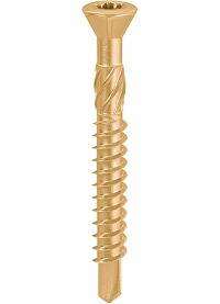 Шуруп для полов и паркета желтый цинк 3,2х45
