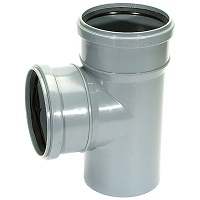 Тройник канализационнй 110х110/45гр.
