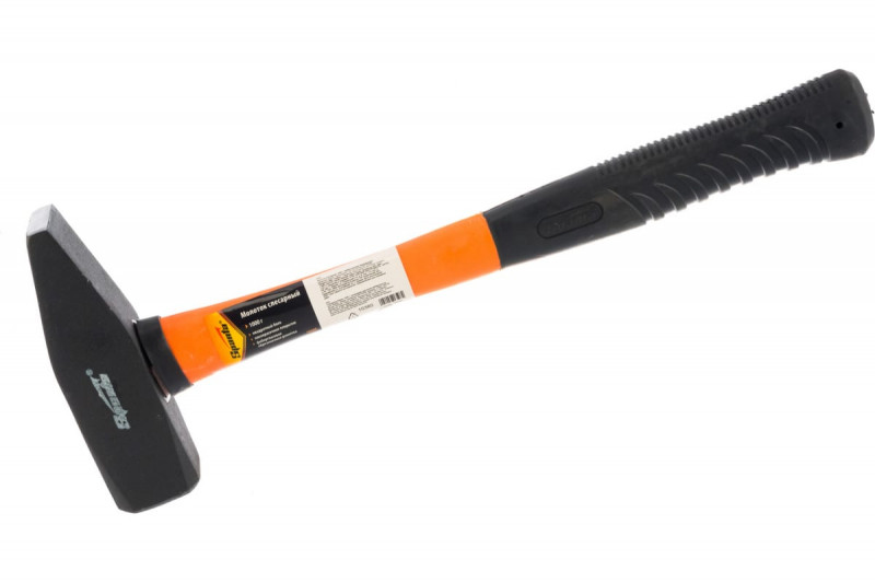 Молоток обрезин фиберглассовая рукоятка 1000гр SPARTA