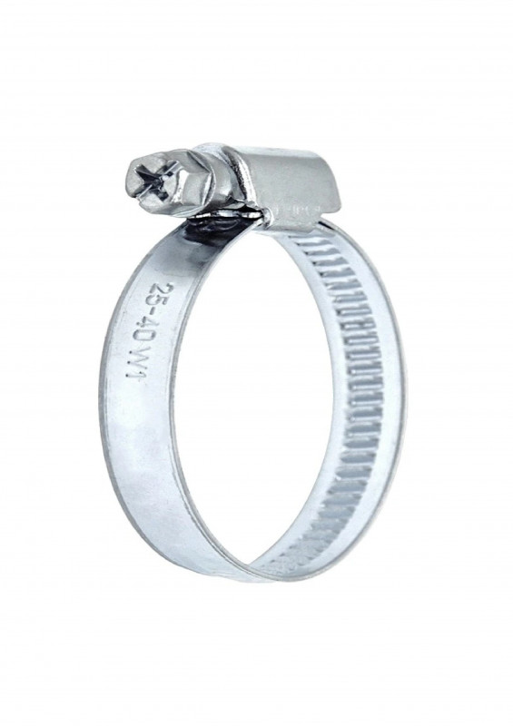 Хомут червячный 12-20мм цинк