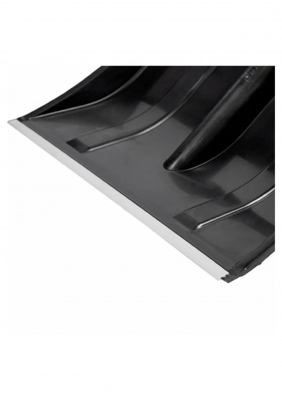 Лопата снеговая пластмассовая усиленная с алюм планка 500х400 БОГАТЫРЬ