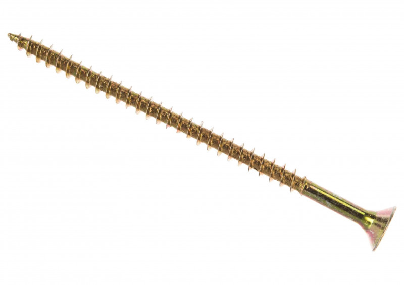 Саморез универсальный желтый цинк 3х40