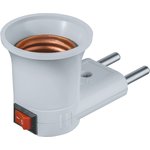 Патрон-переходник c розетки на E27 Navigator