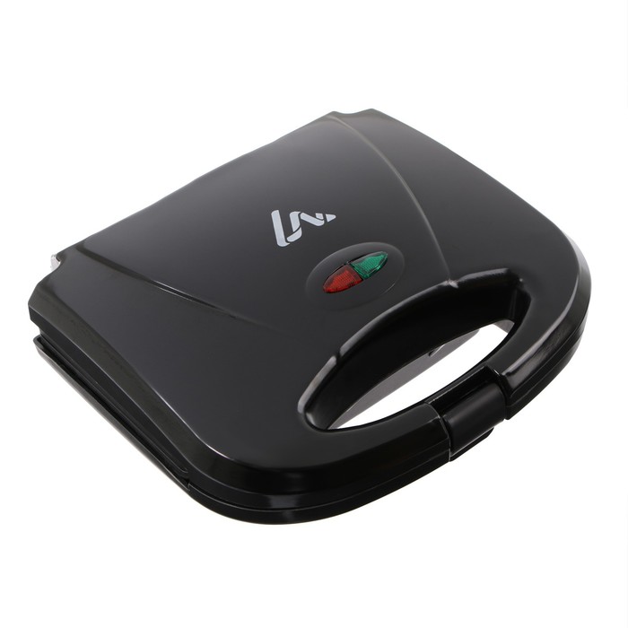 Электровафельница LT-09 750 Вт венские вафли антипригарное покрытие черная