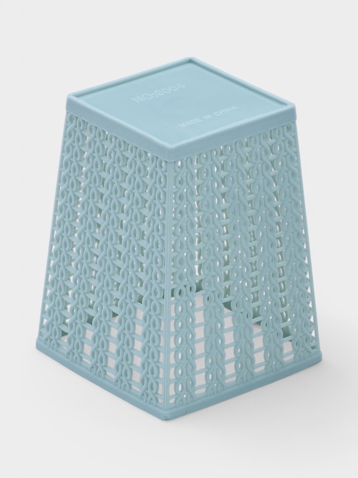 Корзинка пластиковая для хранения цвет микс, "Макраме"