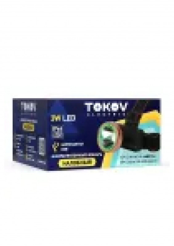 Фонарь аккумуляторный налобный 800мА.ч. TOKOV ELECTRIC