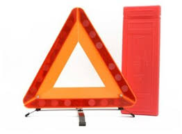 Знак аварийной остановки усиленный в кейсе