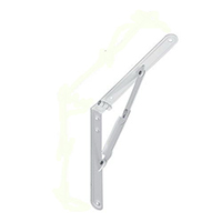 Кронштейн складной WSN 300 300х130 белый