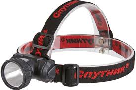 Фонарь аккумуляторный светодиодный налобный AFH708 Спутник