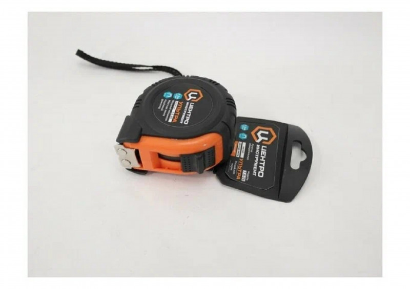 Рулетка магнитная Ультра каучук с фиксатором 25ммх5м ЦИ