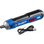 Отвертка аккумуляторная GO 4 Vmax ЗУБР Профессионал