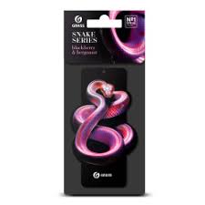 Ароматизатор воздуха картонный Змея blackberry & bergamot Grass