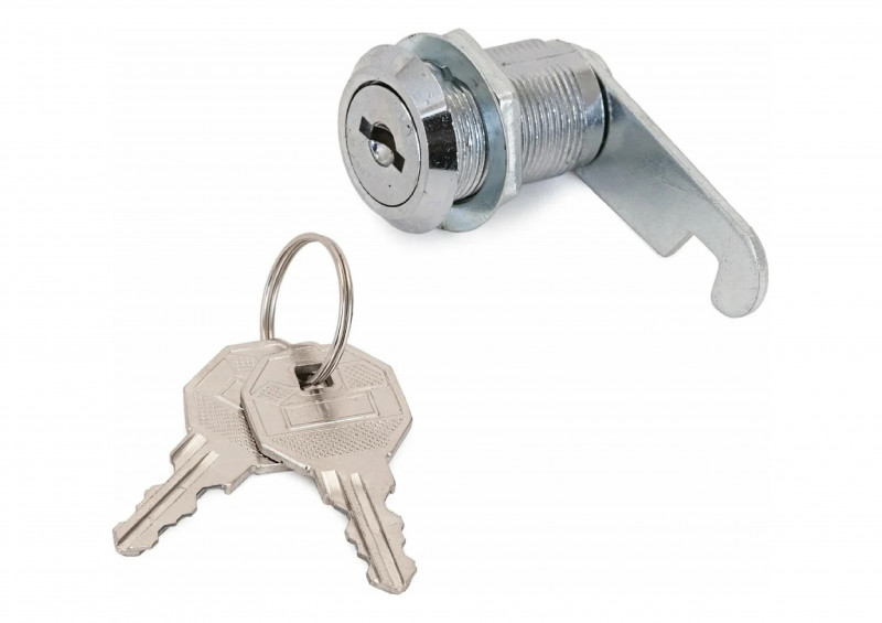 Замок почтовый врезной 25мм 2 ключа ЗП Стандарт