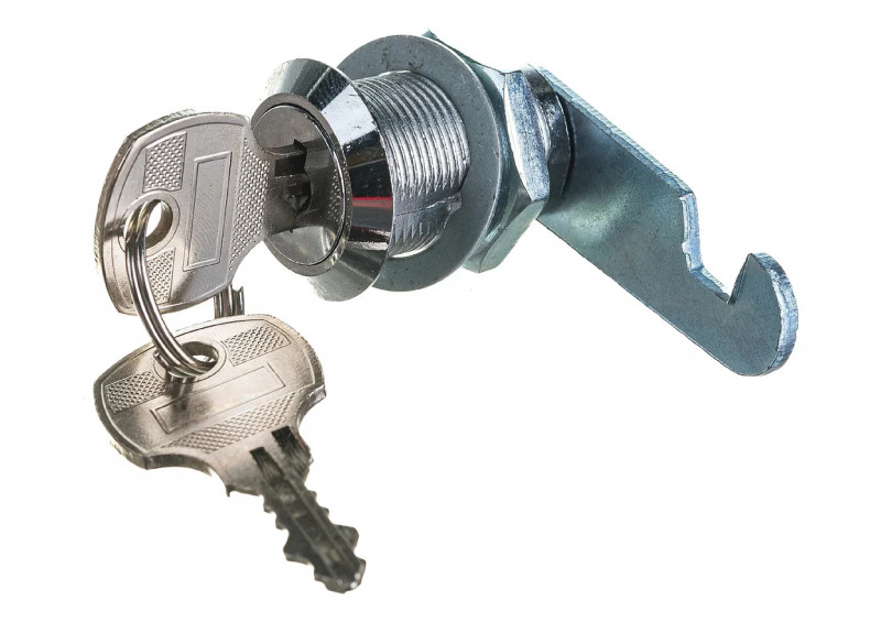 Замок почтовый врезной 25мм 2 ключа ЗП Стандарт