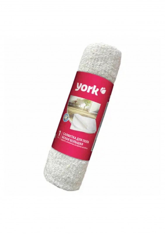 Тряпка для пола белая большая плотность 60х80см YORK